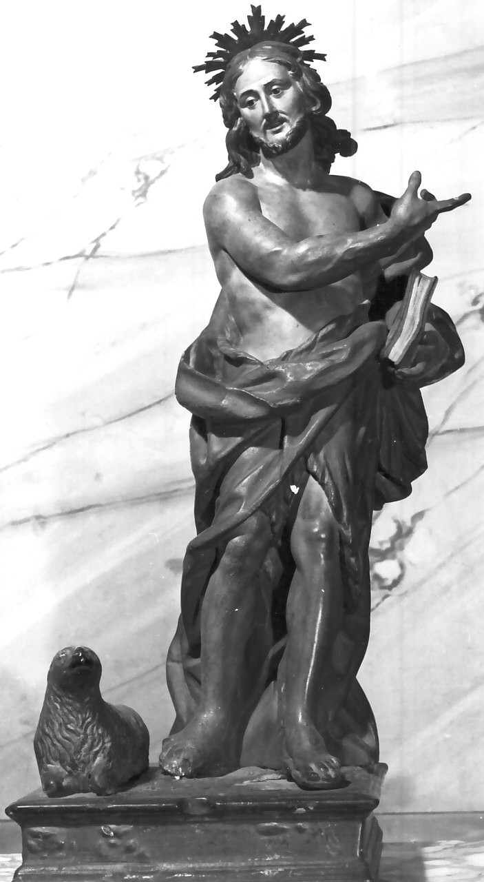 San Giovanni Battista (statua, opera isolata) - bottega Italia meridionale (fine sec. XVIII)