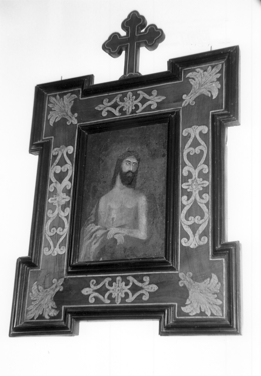 Ecce Homo (dipinto, opera isolata) - bottega calabrese (secc. XVIII/ XIX)