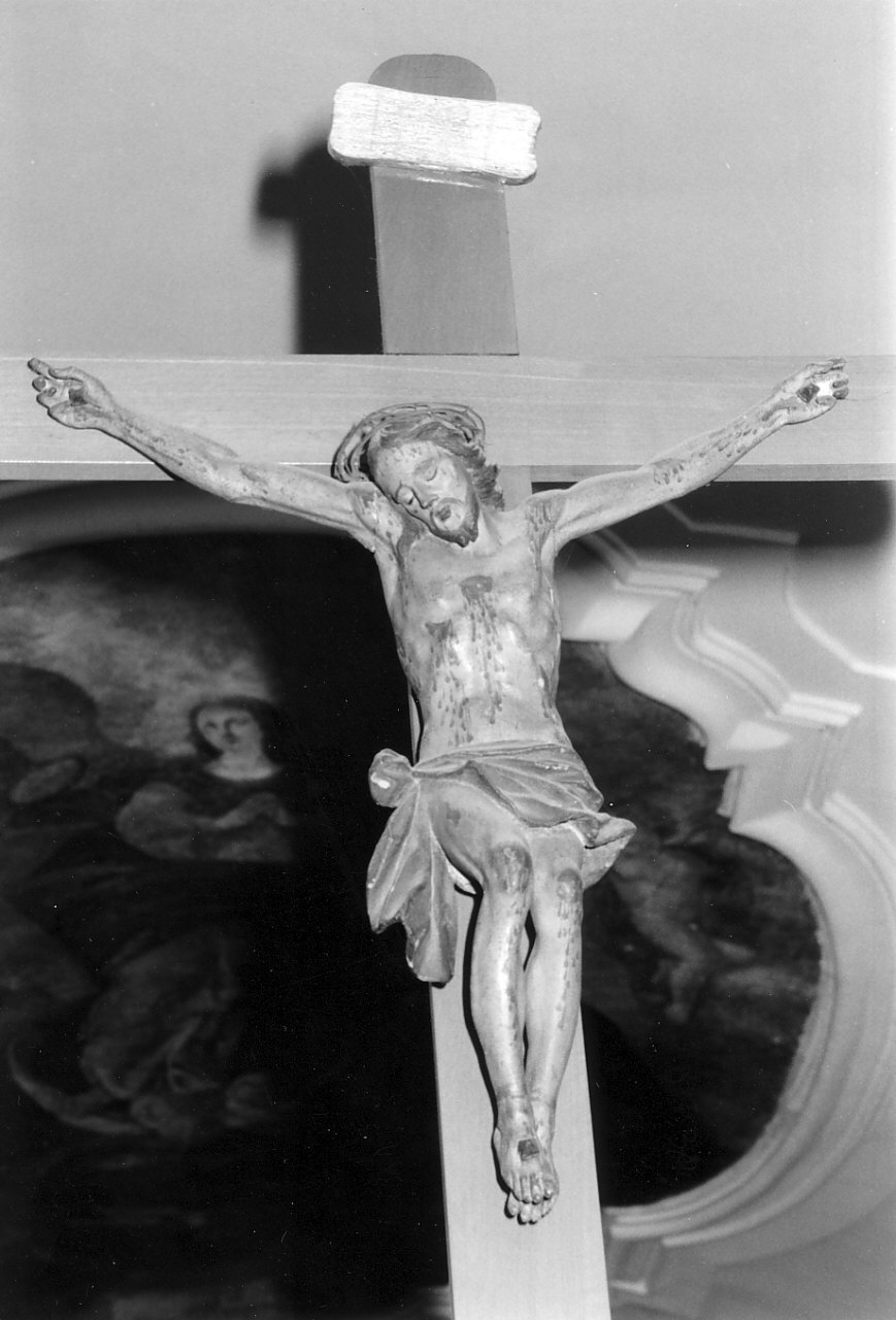 crocifisso, opera isolata - bottega Italia meridionale (seconda metà sec. XVIII)