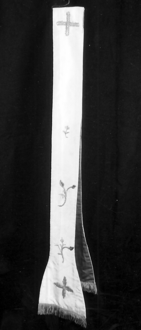 stola, opera isolata - manifattura Italia meridionale (fine/inizio secc. XVIII/ XIX)