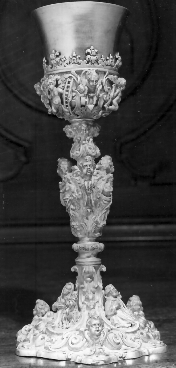 calice, opera isolata - bottega napoletana (prima metà sec. XVIII)