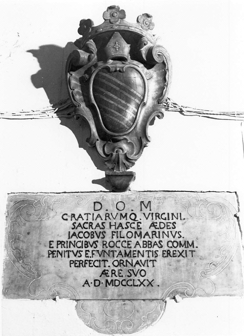 stemmario, opera isolata - bottega calabrese (sec. XVIII)