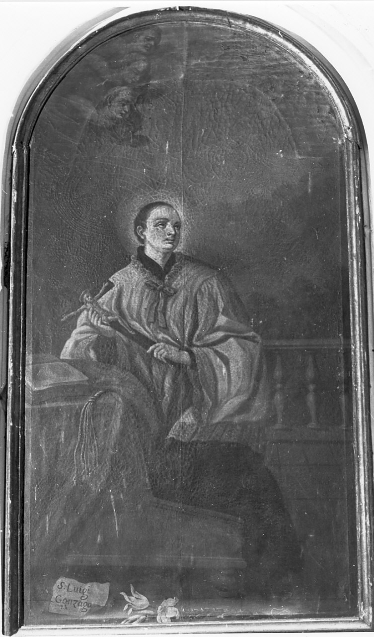 San Luigi Gonzaga (dipinto, opera isolata) - ambito Italia meridionale (prima metà sec. XVIII)