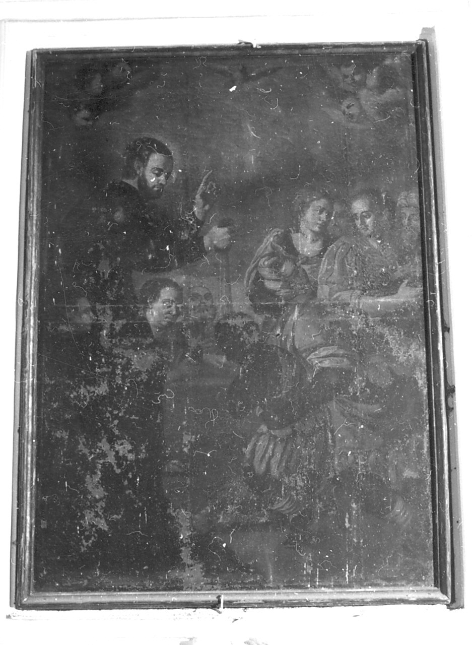 S. Ignazio da Loyola battezza un convertito, Sant'Ignazio di Loyola (dipinto, opera isolata) - ambito Italia meridionale (prima metà sec. XVIII)