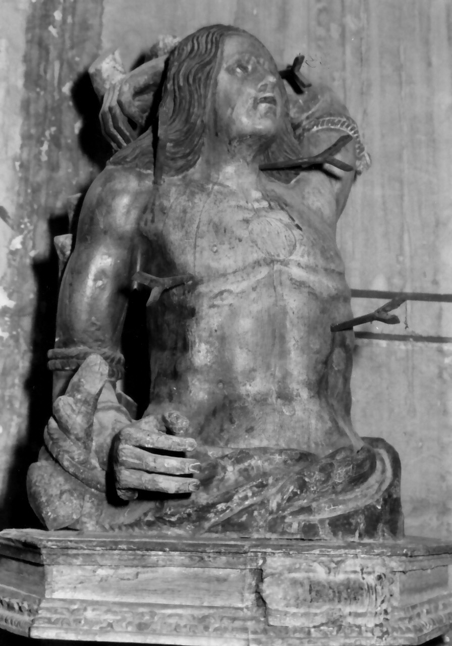 San Sebastiano (busto, opera isolata) - bottega Italia meridionale (sec. XVIII)