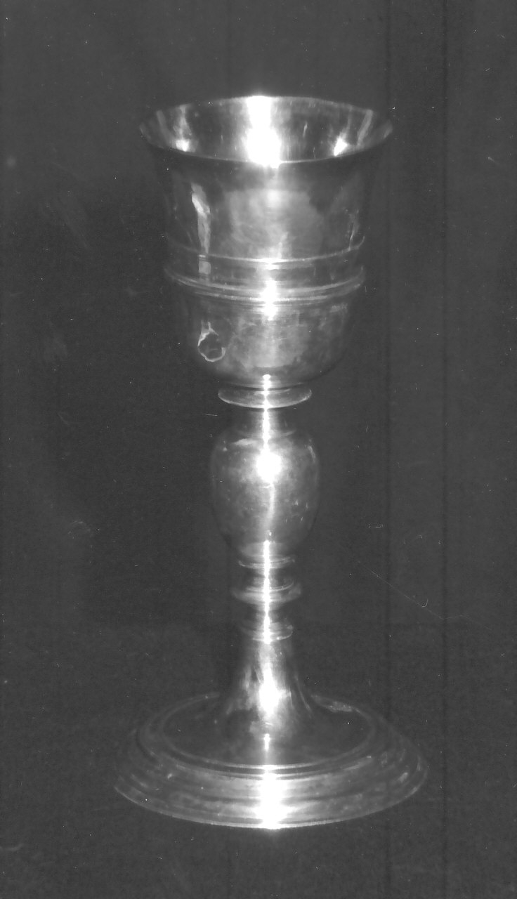 calice, opera isolata - bottega calabrese (fine/inizio secc. XVIII/ XIX)