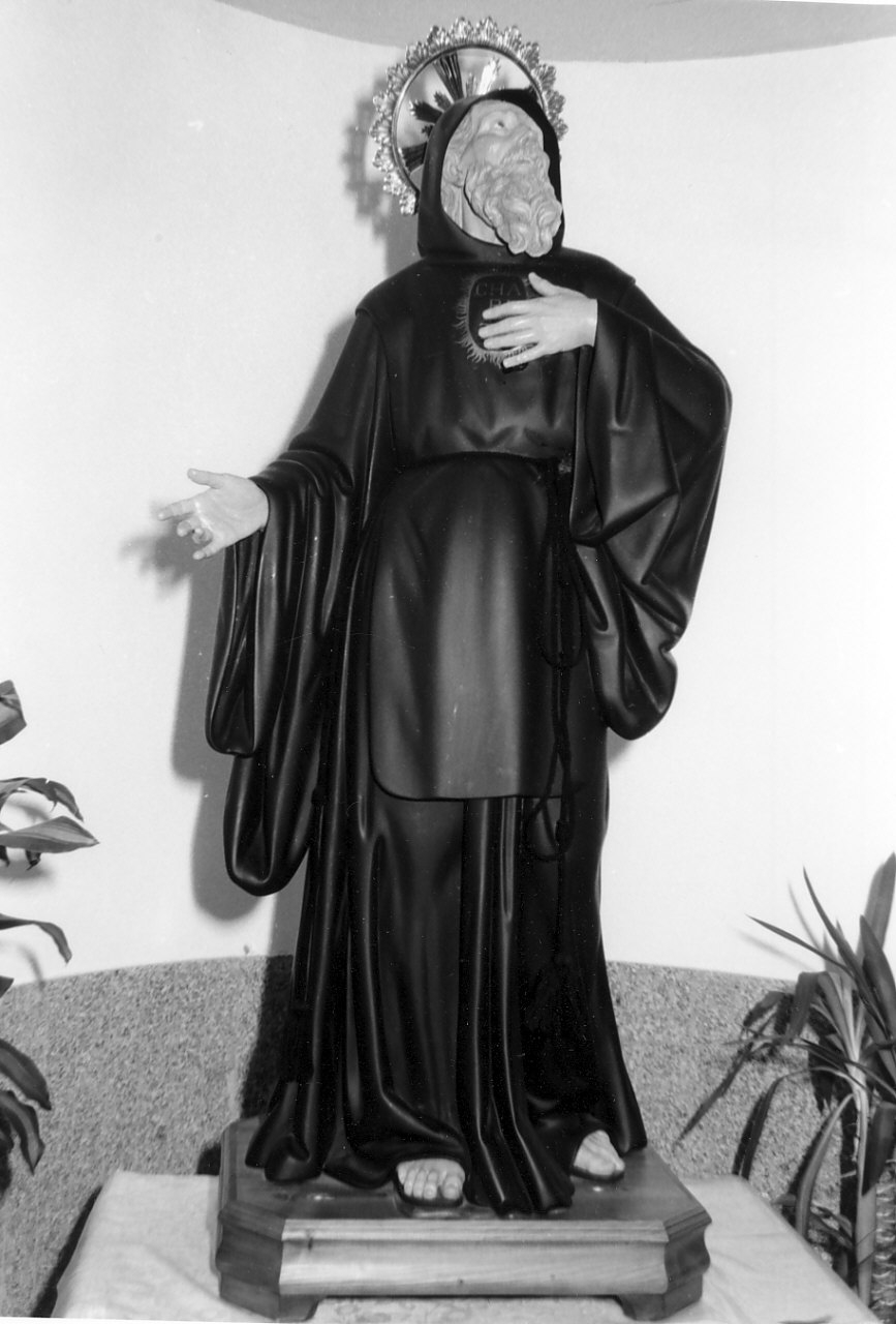 San Francesco di Paola (statua, opera isolata) - bottega calabrese (fine sec. XVIII)