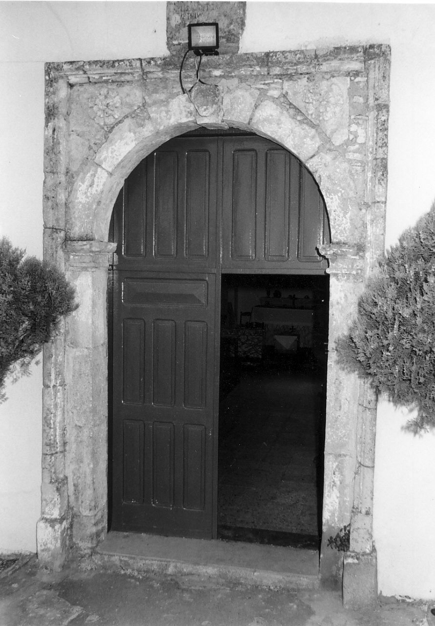 portale, opera isolata - bottega calabrese (seconda metà sec. XVII)