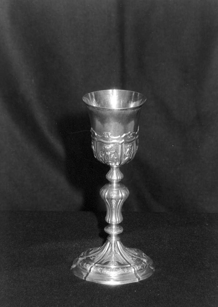 calice, opera isolata - bottega napoletana (fine sec. XVIII)