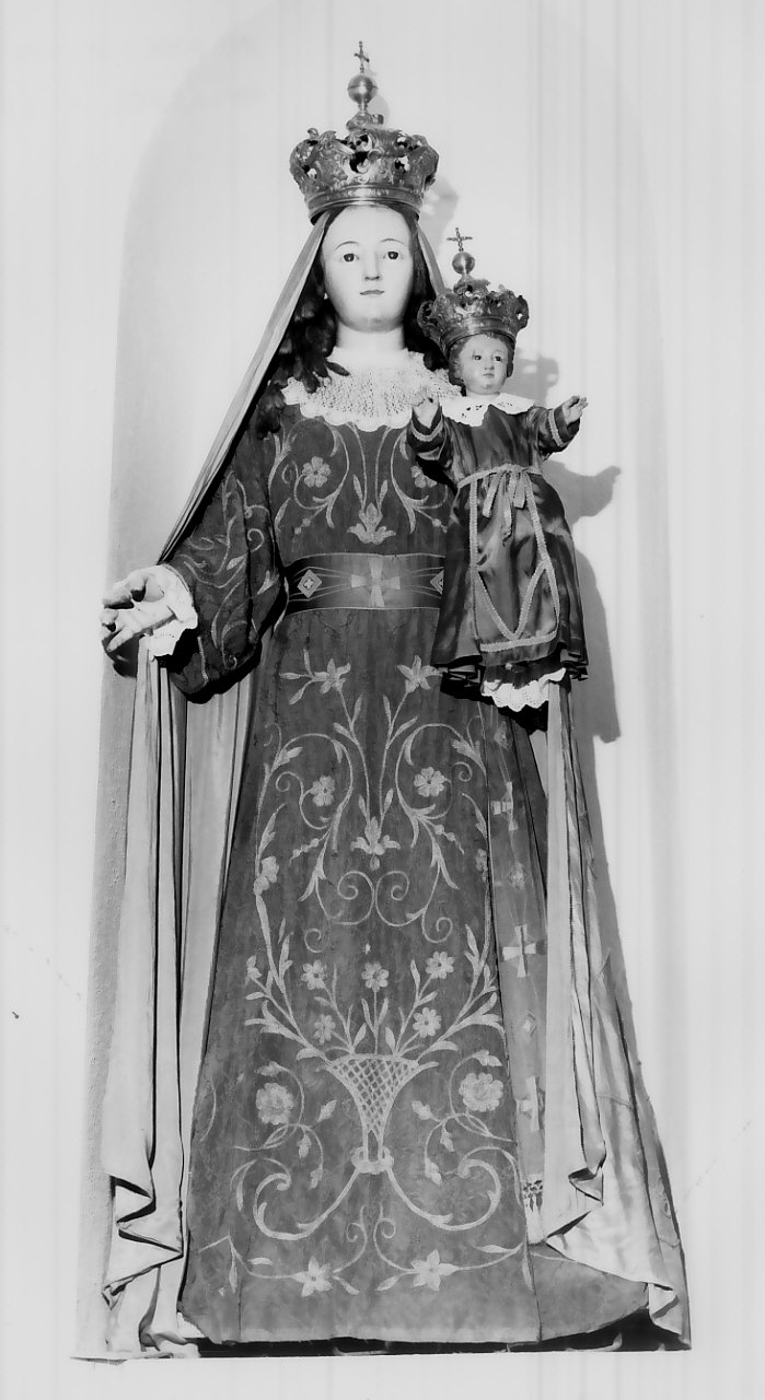 Madonna del Rosario (manichino) - bottega Italia meridionale (seconda metà sec. XVIII)