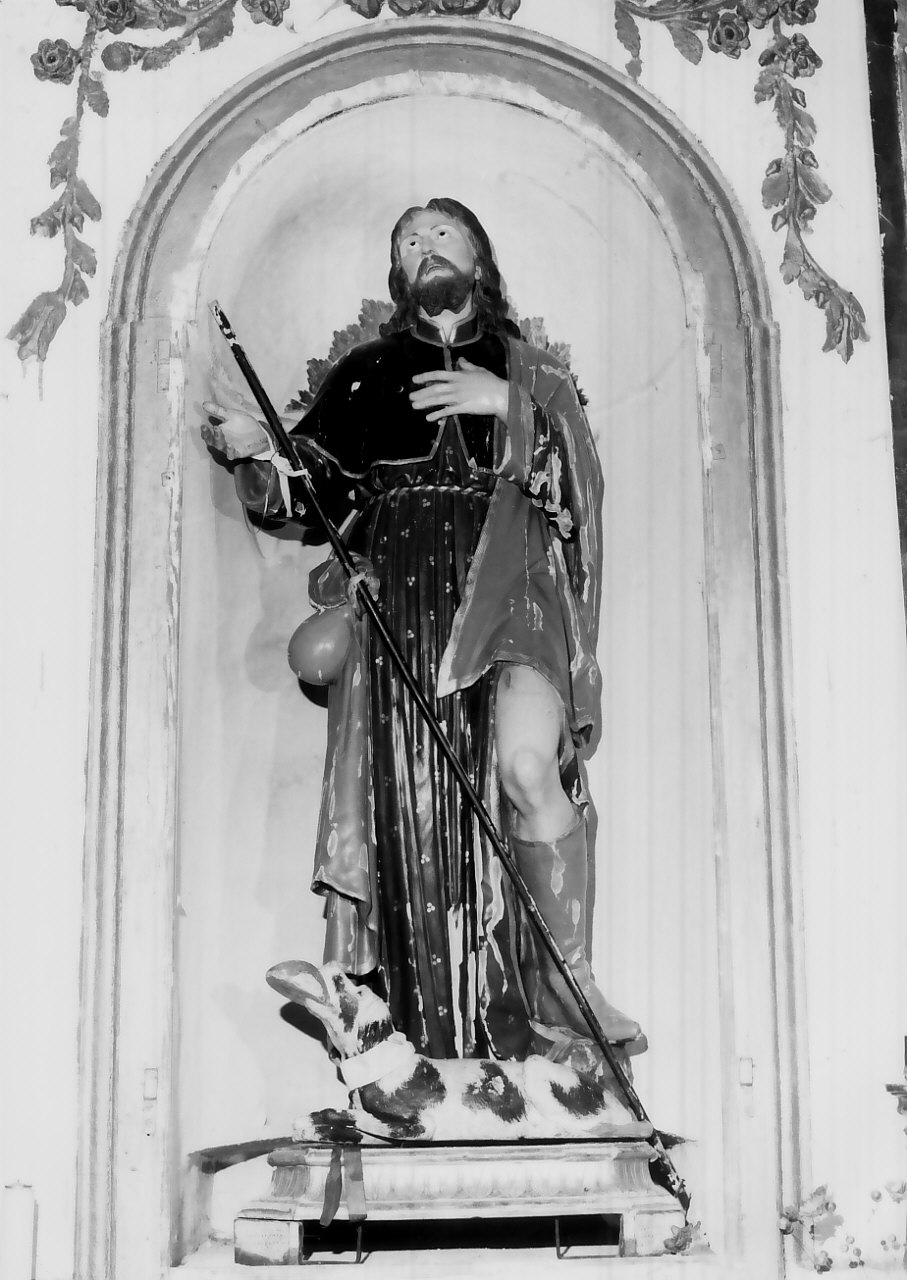 San Rocco (statua) - bottega Italia meridionale (fine/inizio secc. XIX/ XX)