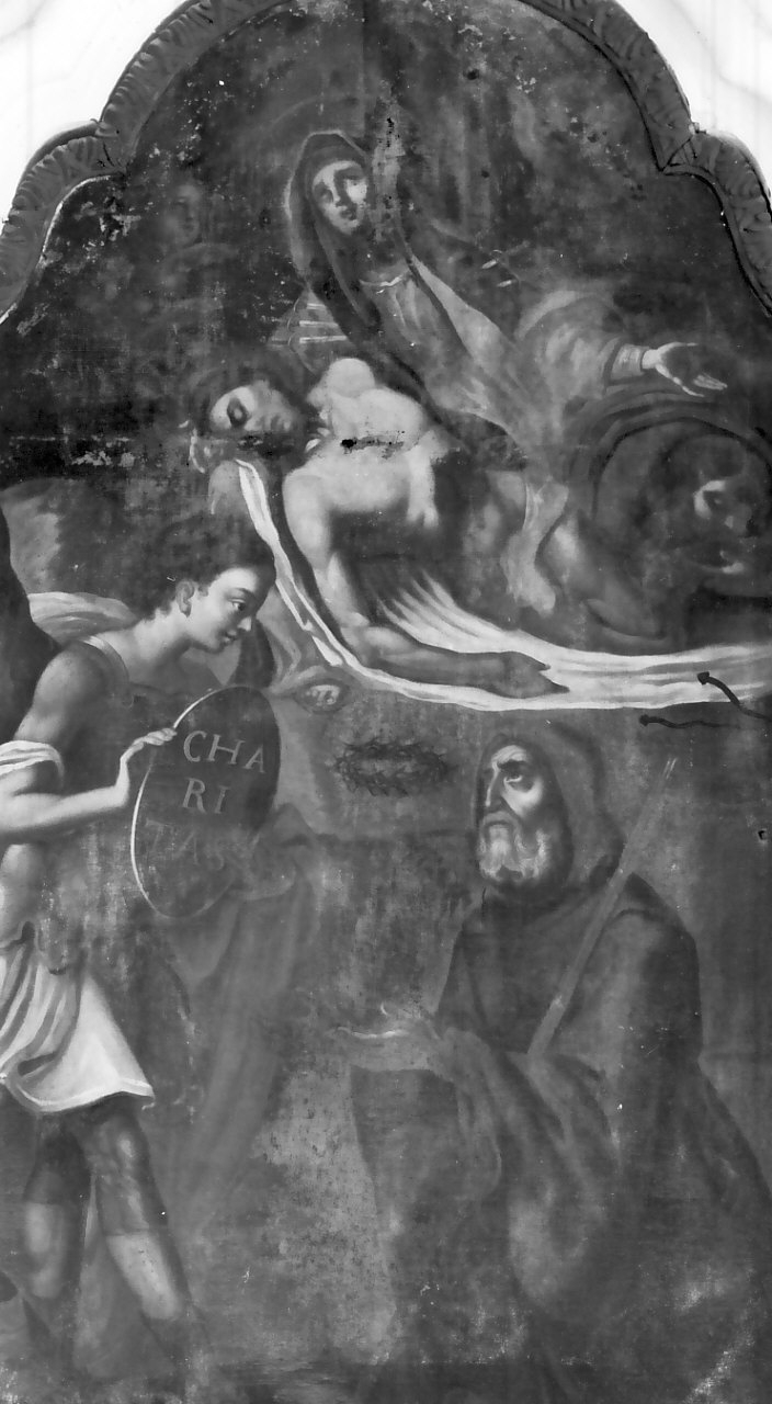 Pietà (dipinto) di Granata Antonio (attribuito) (fine sec. XVIII)