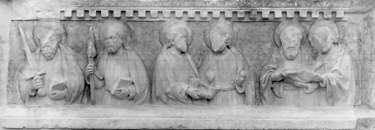 apostoli (pannello) - bottega siciliana (sec. XVI)