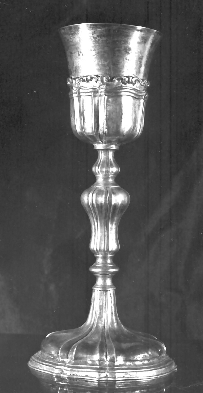 calice, opera isolata - bottega napoletana (seconda metà sec. XVIII)
