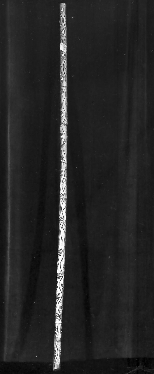 bastone, opera isolata - bottega napoletana (metà sec. XIX)