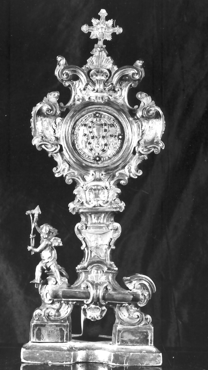 reliquiario, opera isolata - bottega napoletana (metà sec. XVIII)