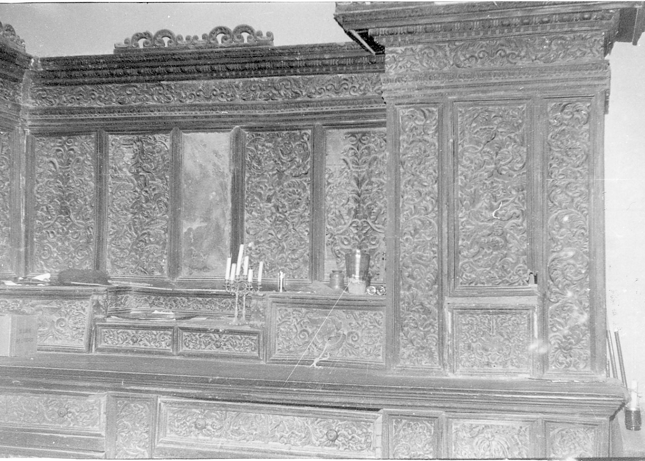 paratoio, opera isolata - bottega calabrese (seconda metà sec. XVII)