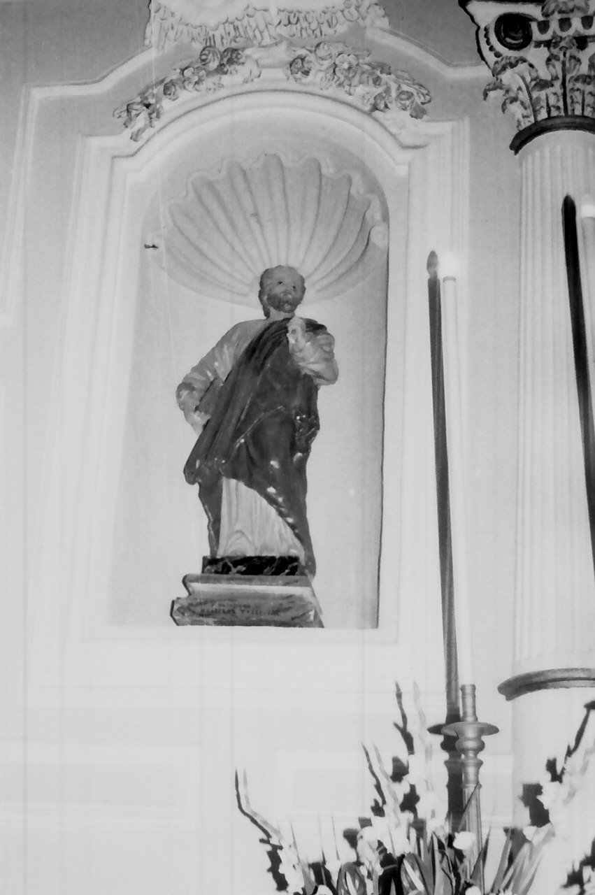 San Pietro Apostolo (statua) - bottega Italia meridionale (seconda metà sec. XVIII)