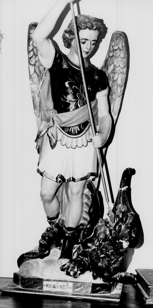 San Michele Arcangelo (statua) - bottega Italia meridionale (sec. XIX)