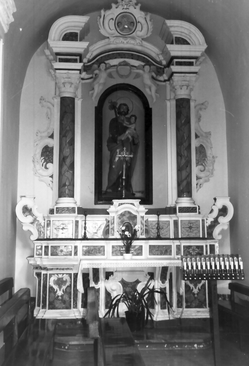 altare, opera isolata - bottega calabrese (prima metà sec. XIX)