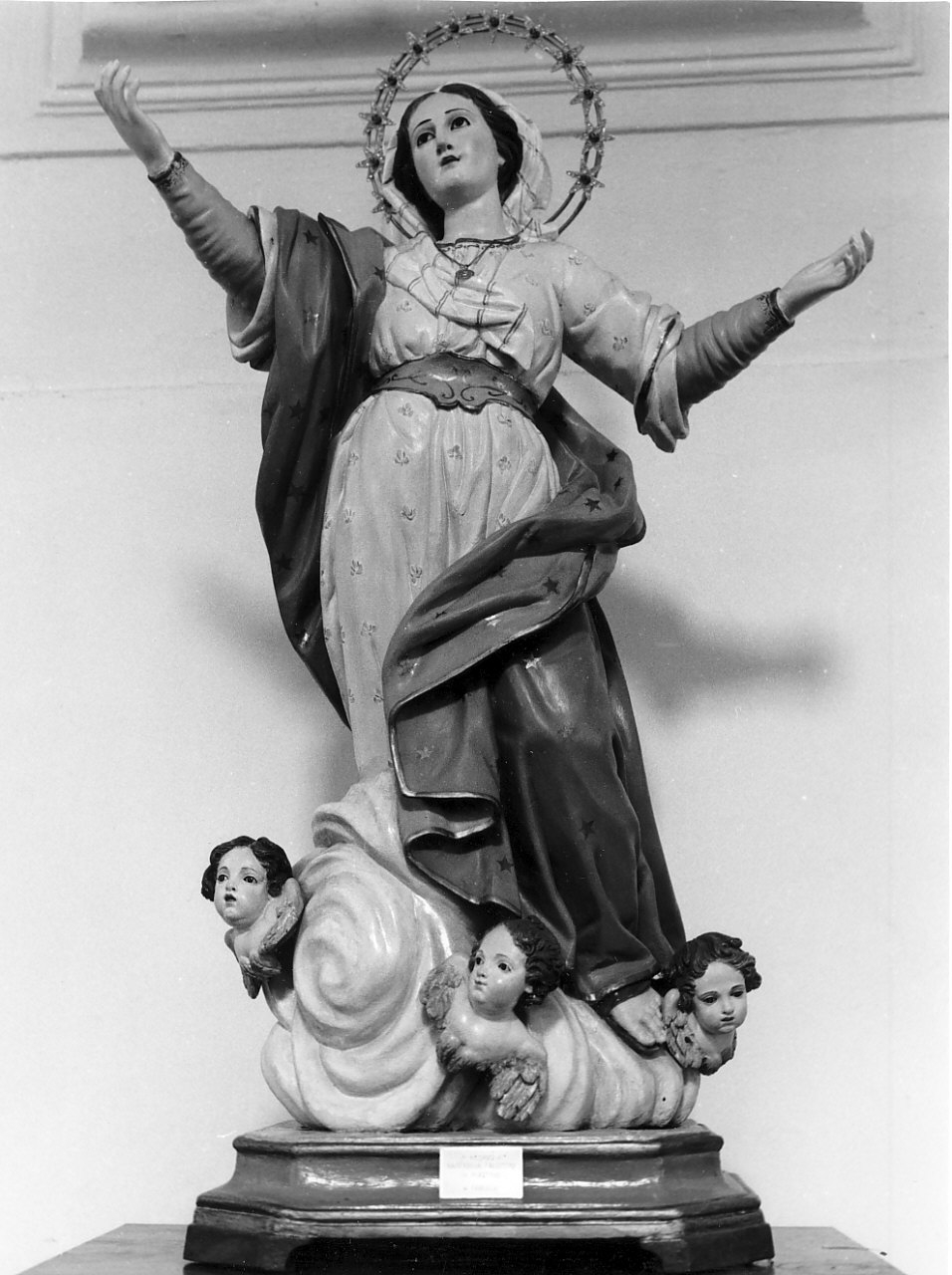 Madonna Immacolata (scultura, opera isolata) - bottega Italia meridionale (fine sec. XVIII)