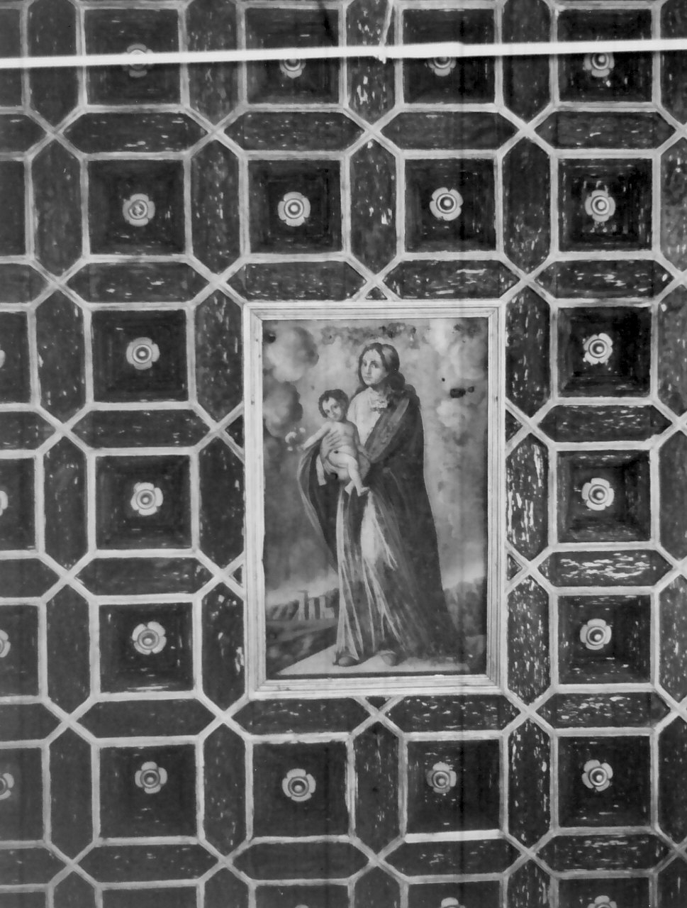 Madonna con Bambino (dipinto, opera isolata) - ambito Italia meridionale (sec. XVIII)