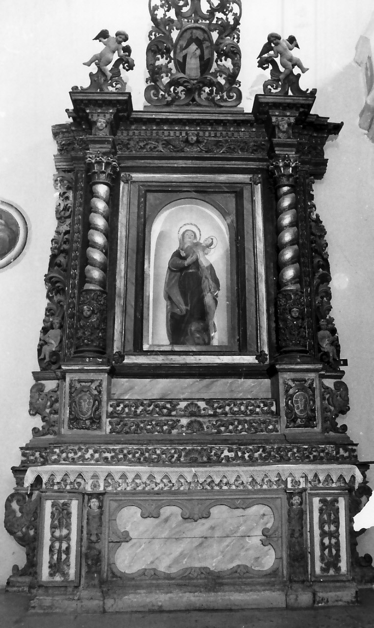 Sant'Anna (statua, elemento d'insieme) - bottega Italia meridionale (sec. XVII)