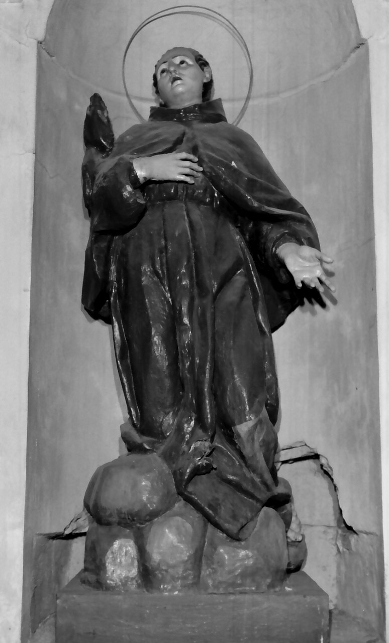 San Pasquale Baylon (statua, opera isolata) - bottega Italia meridionale (fine/inizio secc. XVIII/ XIX)