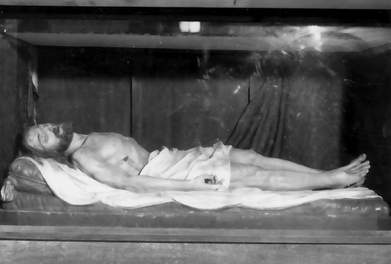 Cristo morto (statua) - bottega Italia meridionale (sec. XX)