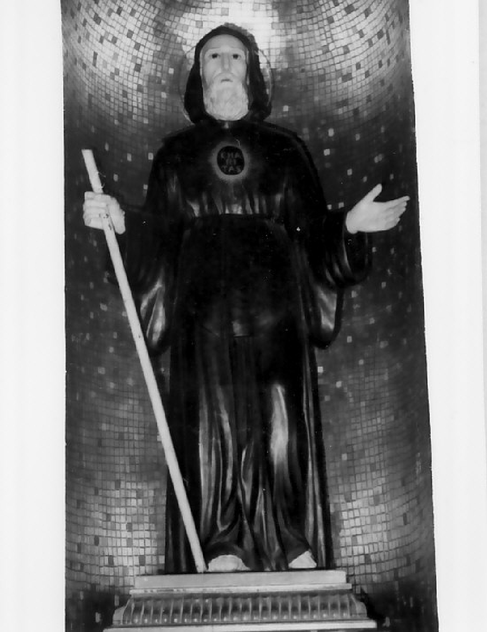 San Francesco di Paola (statua) - bottega Italia meridionale (sec. XIX)