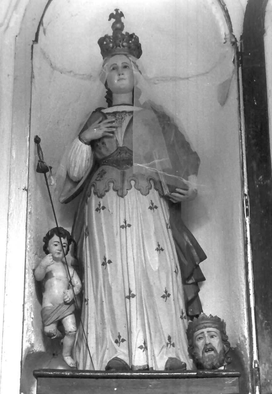 Santa Caterina d'Alessandria (statua) - bottega Italia meridionale (prima metà sec. XIX)