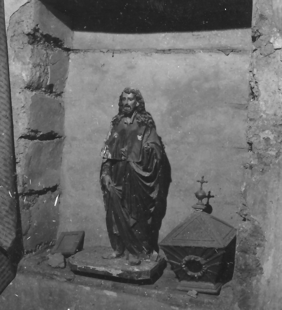 San Rocco (statua, opera isolata) - bottega calabrese (sec. XIX)