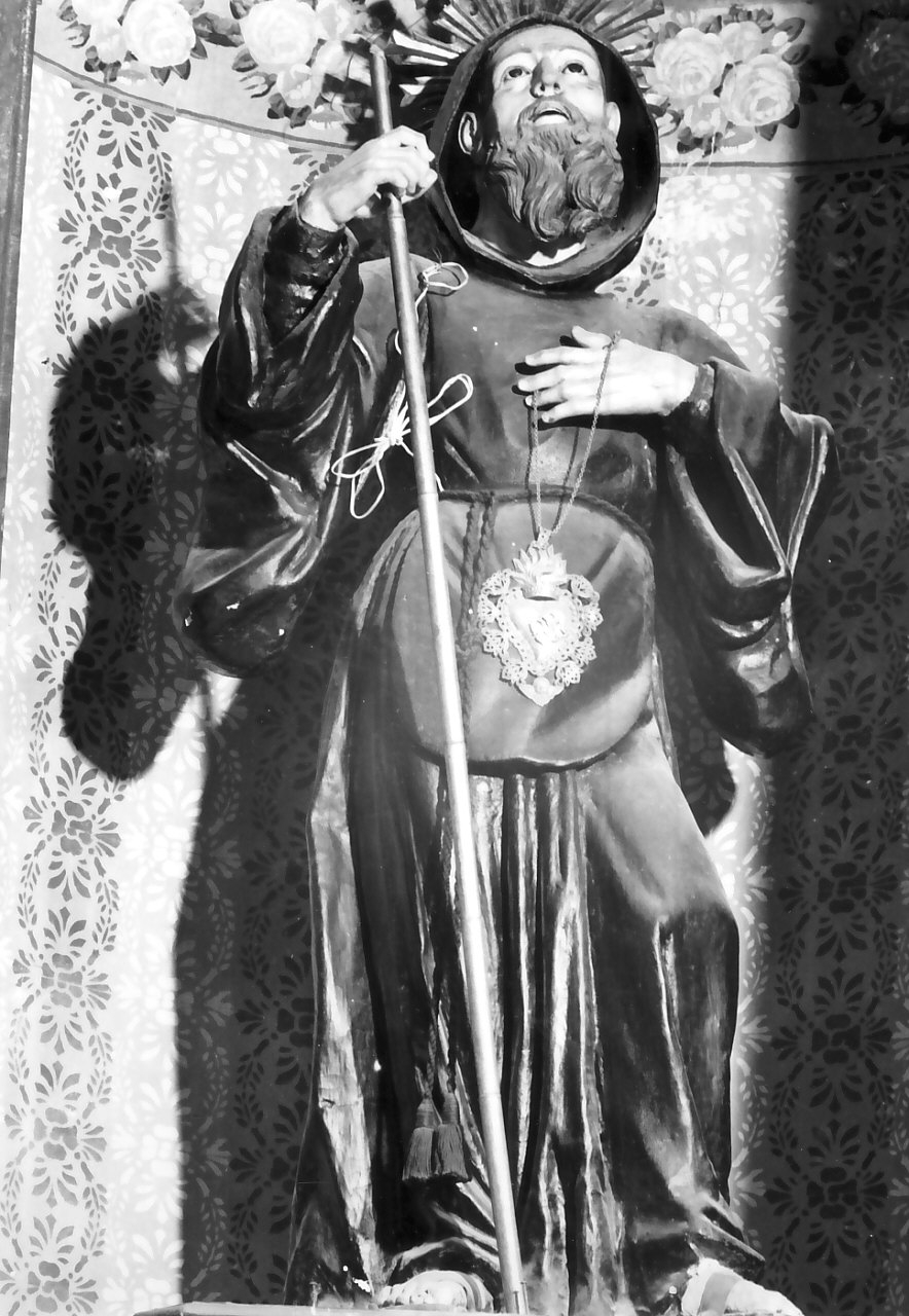 San Francesco di Paola (statua, opera isolata) - bottega calabrese (sec. XVIII)