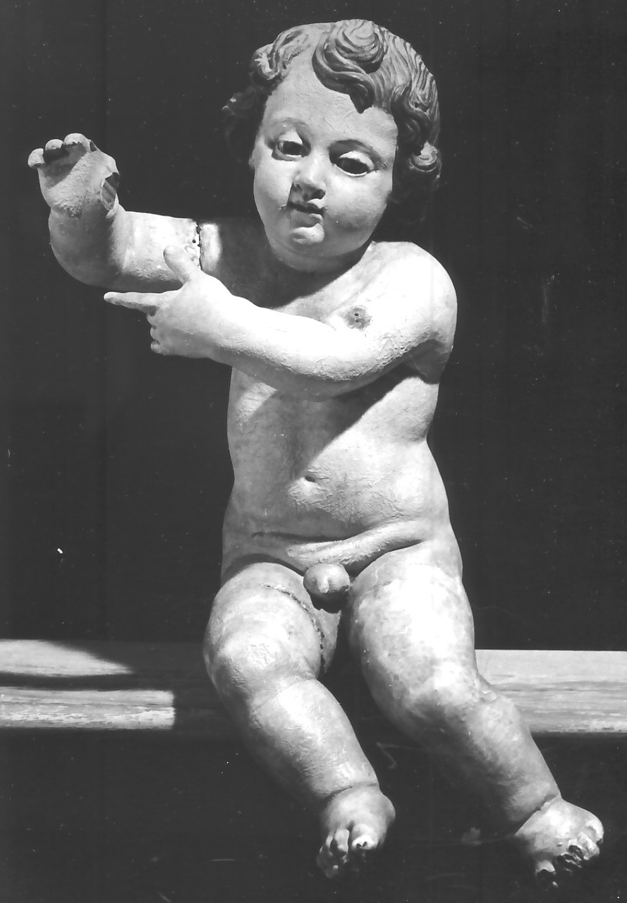 putto (statua, opera isolata) - bottega calabrese (sec. XVIII)