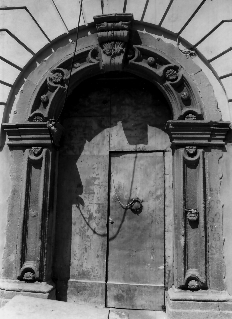 portale, opera isolata - bottega calabrese (seconda metà sec. XVIII)