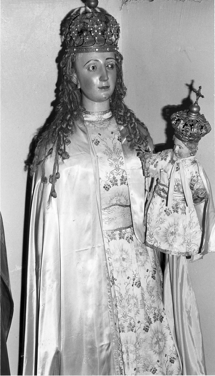 Madonna del Carmelo (statua, opera isolata) - ambito leccese (primo quarto sec. XX)