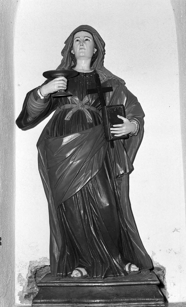 Santa Sofia (statua, opera isolata) - bottega Italia meridionale (seconda metà sec. XVIII)