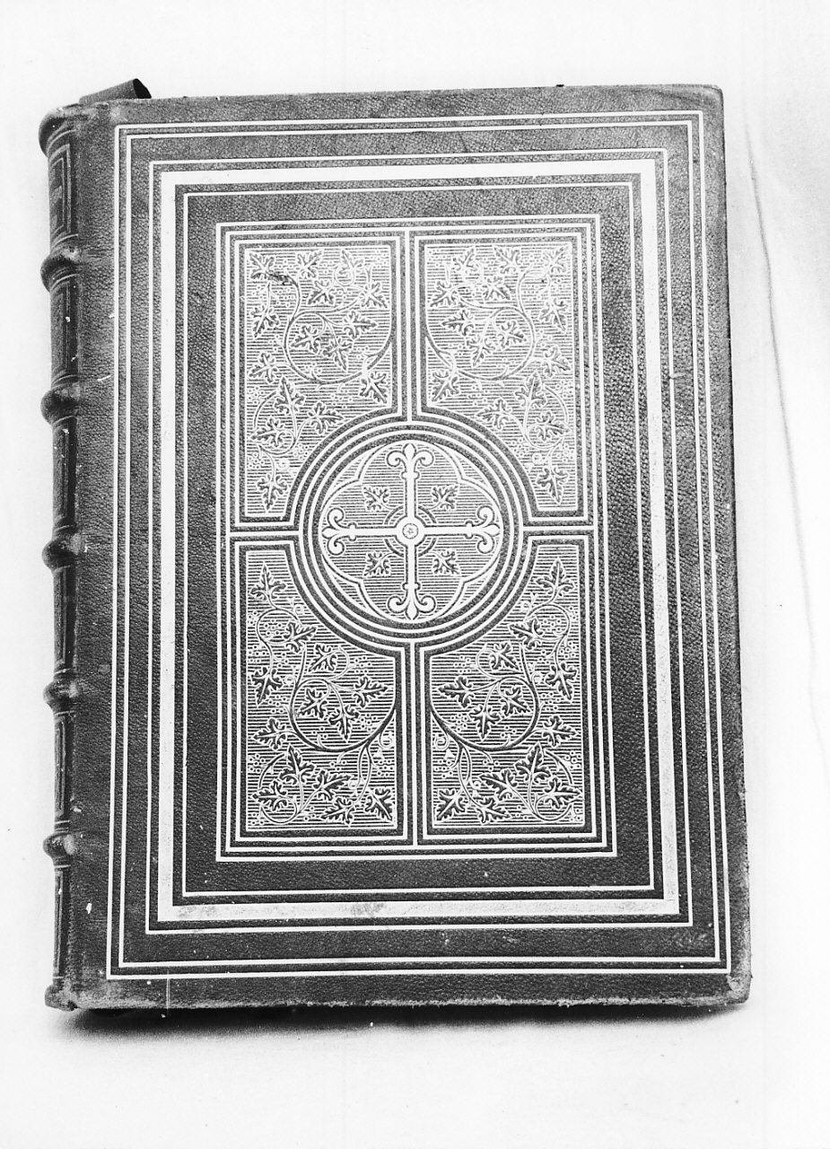 coperta di libro liturgico, opera isolata di Tipografia Pedri Marinetti (sec. XIX)