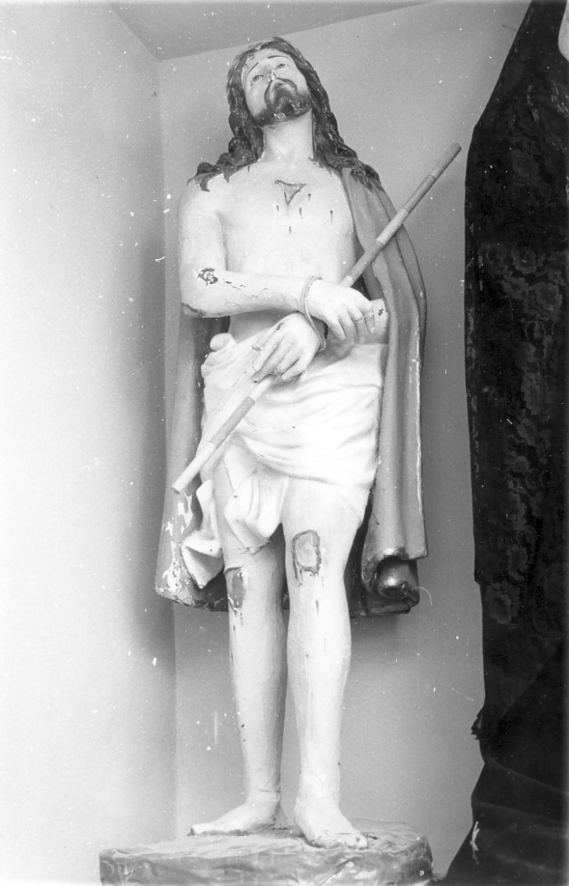 Cristo flagellato (statua, opera isolata) di Guacci Luigi (bottega) (fine/inizio secc. XIX/ XX)