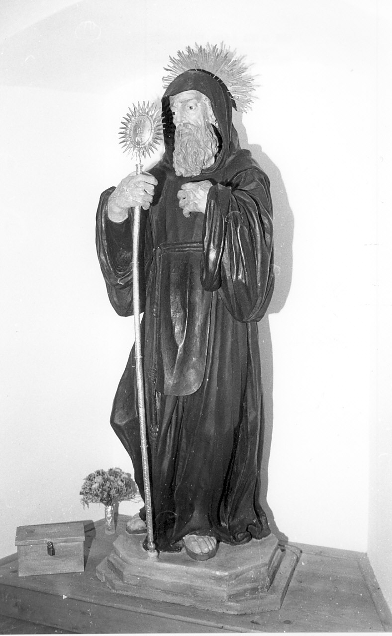 San Francesco di Paola (statua, opera isolata) - bottega Italia meridionale (fine/inizio secc. XVII/ XVIII)