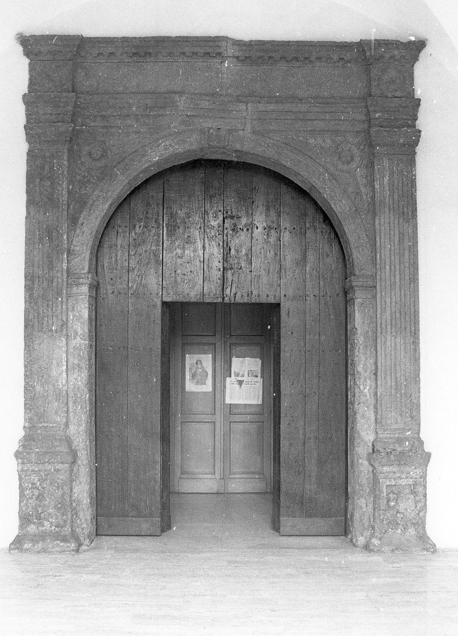 portale, opera isolata - bottega calabrese (inizio sec. XVII)