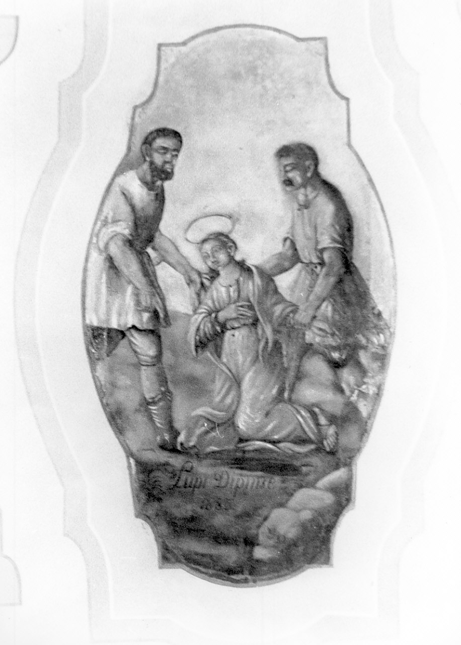 Santa Liberata (dipinto, elemento d'insieme) di Lupi (sec. XIX)