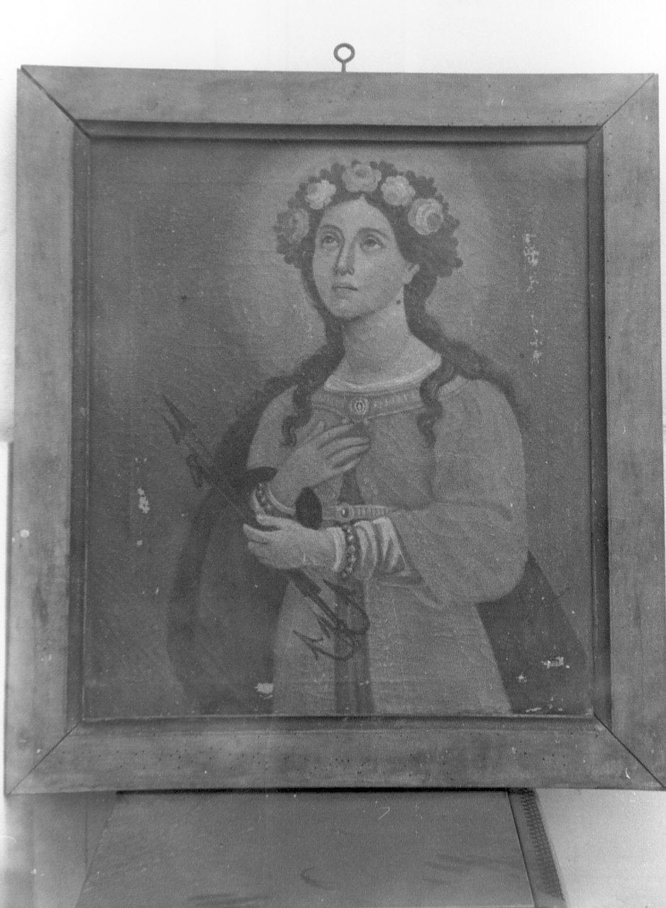 Santa Filomena (dipinto, opera isolata) - ambito Italia meridionale (seconda metà sec. XIX)