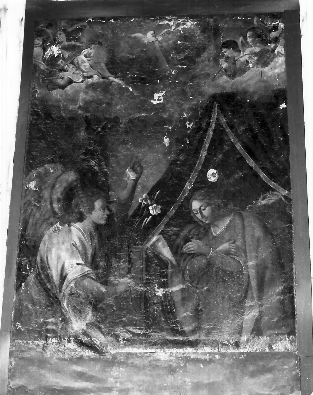 Annunciazione (dipinto, opera isolata) - ambito calabrese (sec. XVII)