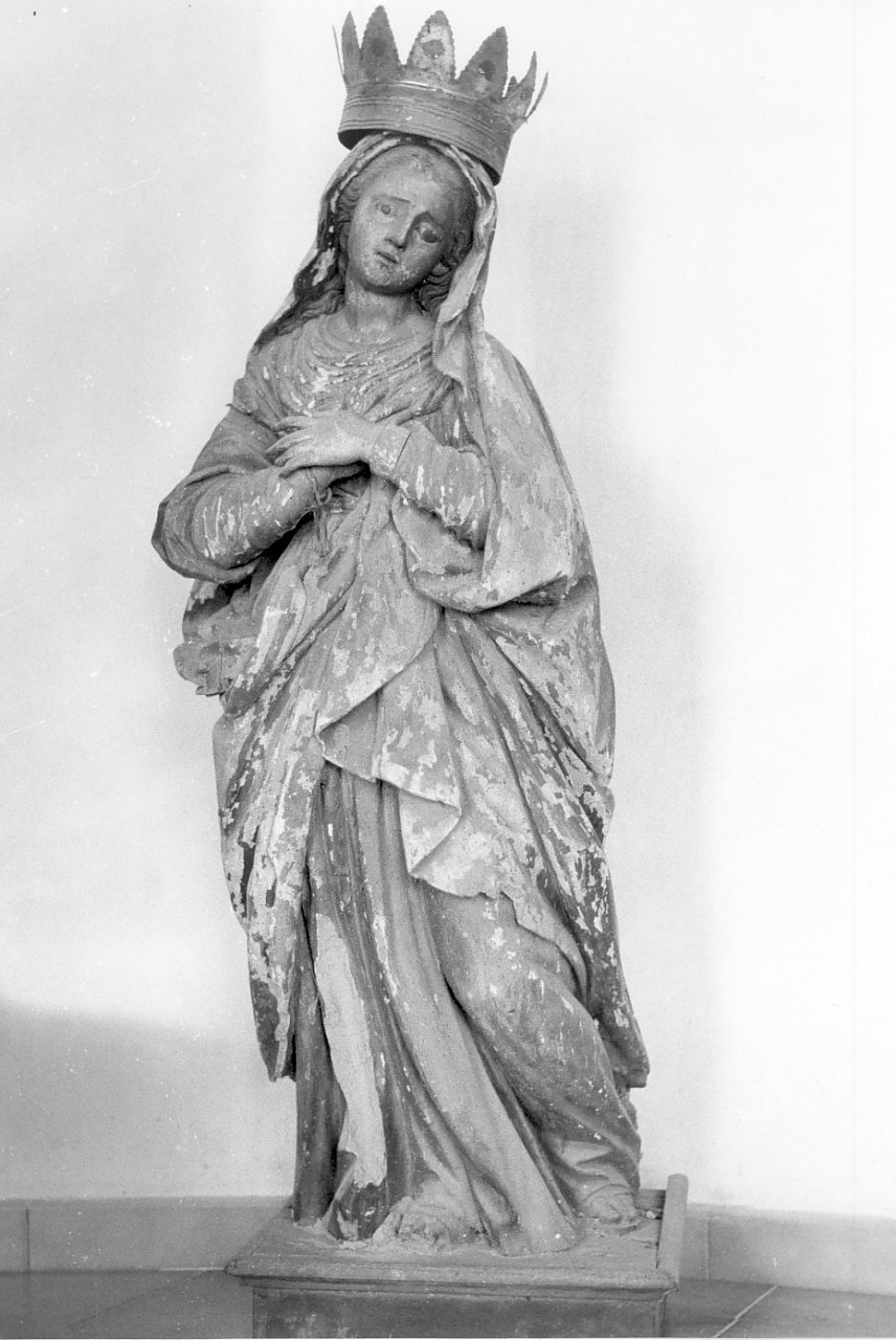 Madonna Addolorata (statua, opera isolata) - bottega calabrese (fine/inizio secc. XVII/ XVIII)