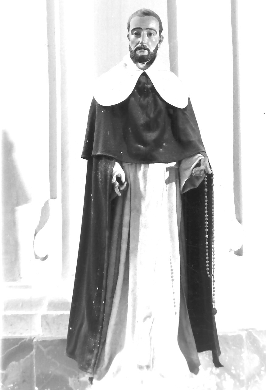 Santo domenicano (statua, opera isolata) - bottega calabrese (sec. XVIII)