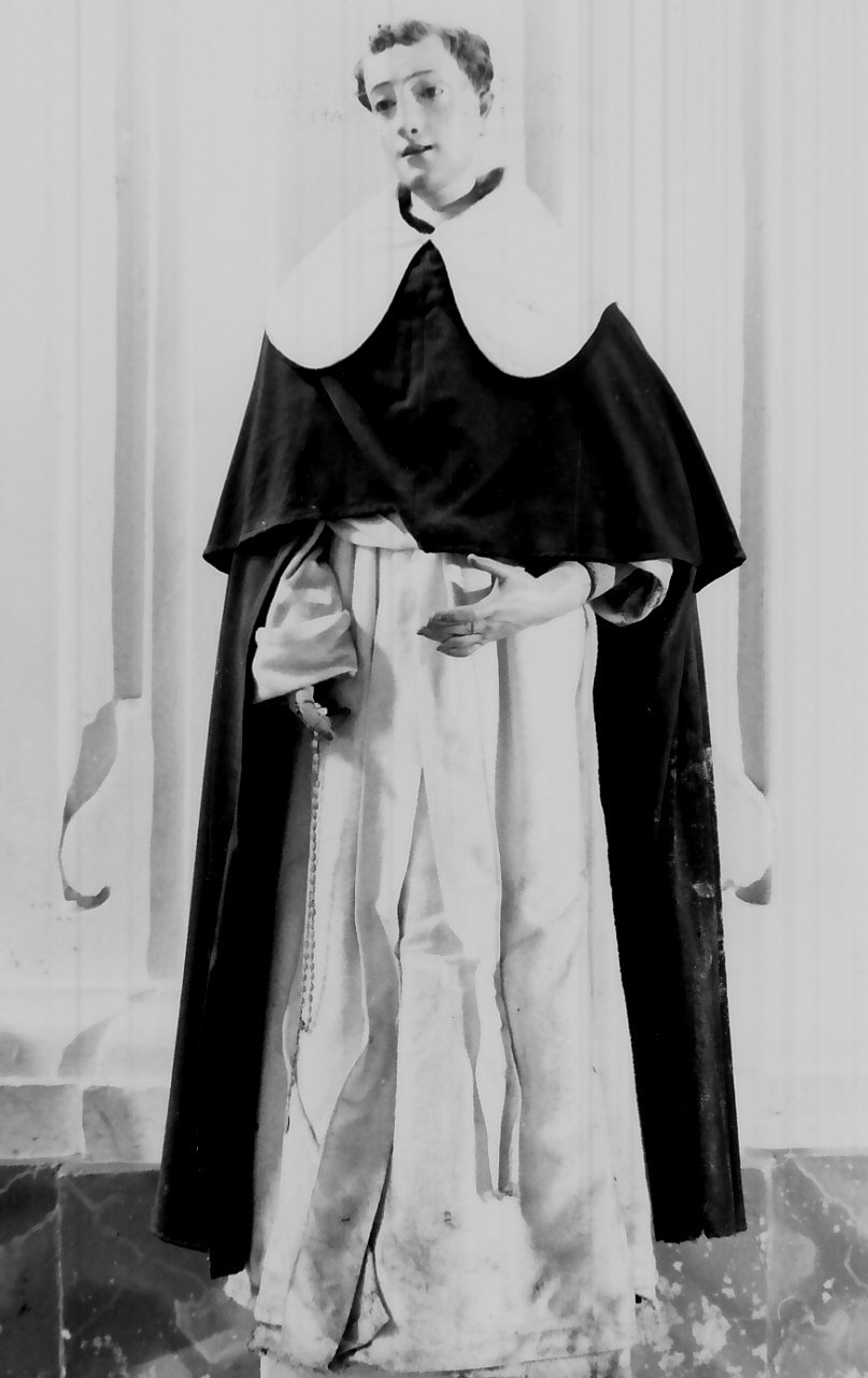 Santo domenicano (manichino, opera isolata) - bottega Italia meridionale (sec. XVIII)