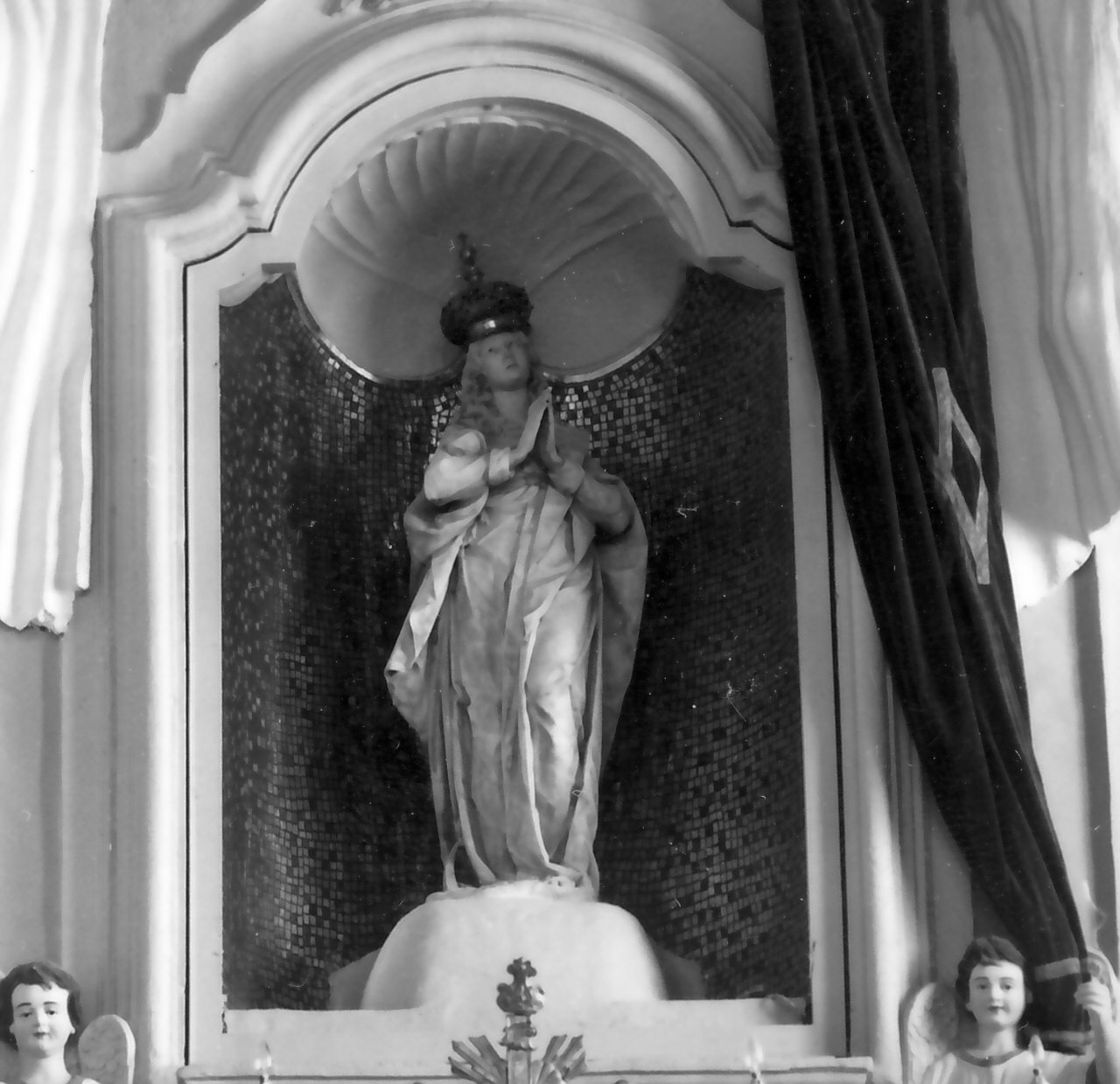 Immacolata Concezione (statua, opera isolata) - bottega Italia meridionale (fine/inizio secc. XVI/ XVII)