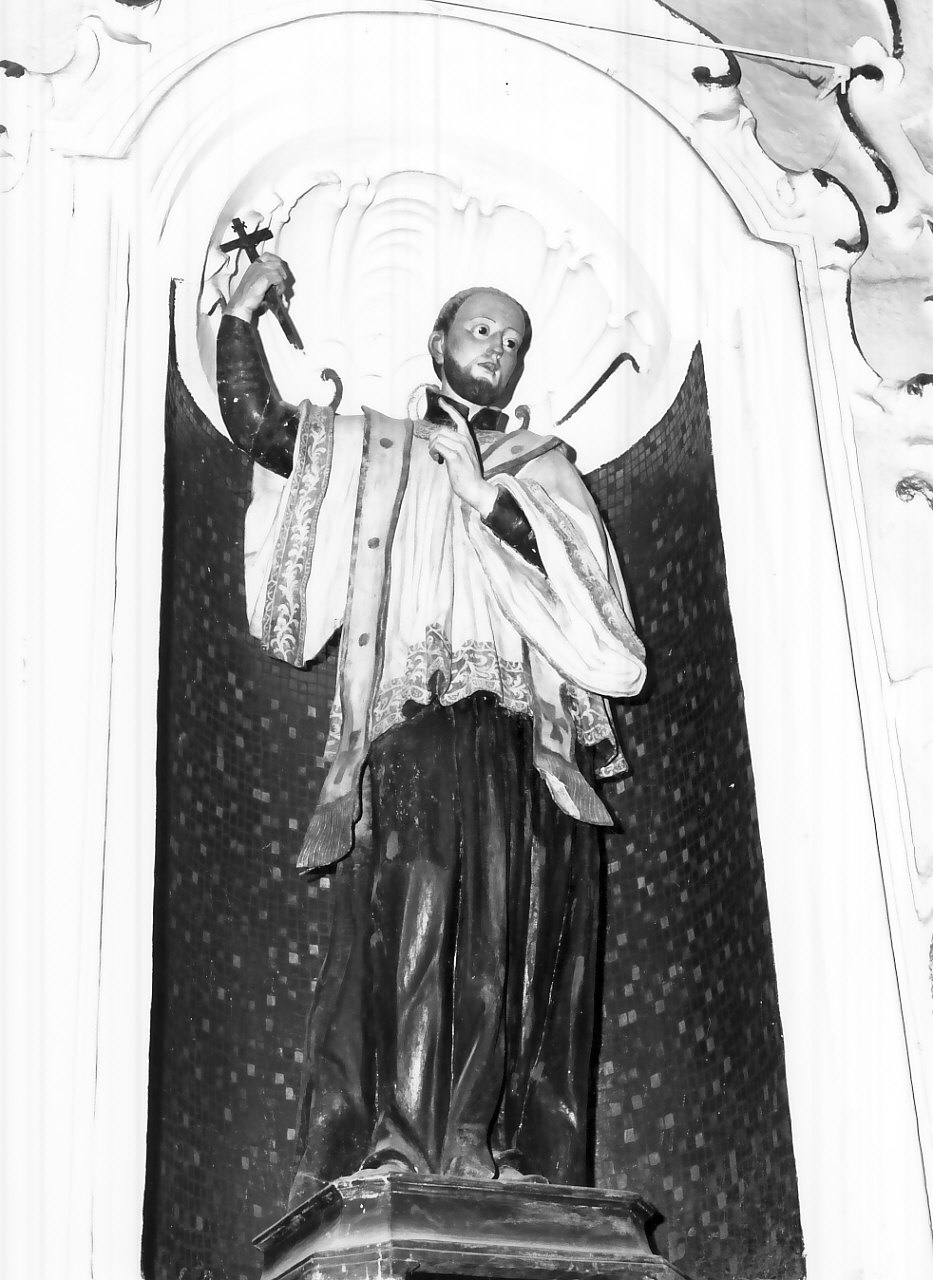 San Francesco Saverio (statua, opera isolata) - bottega calabrese (sec. XVIII)