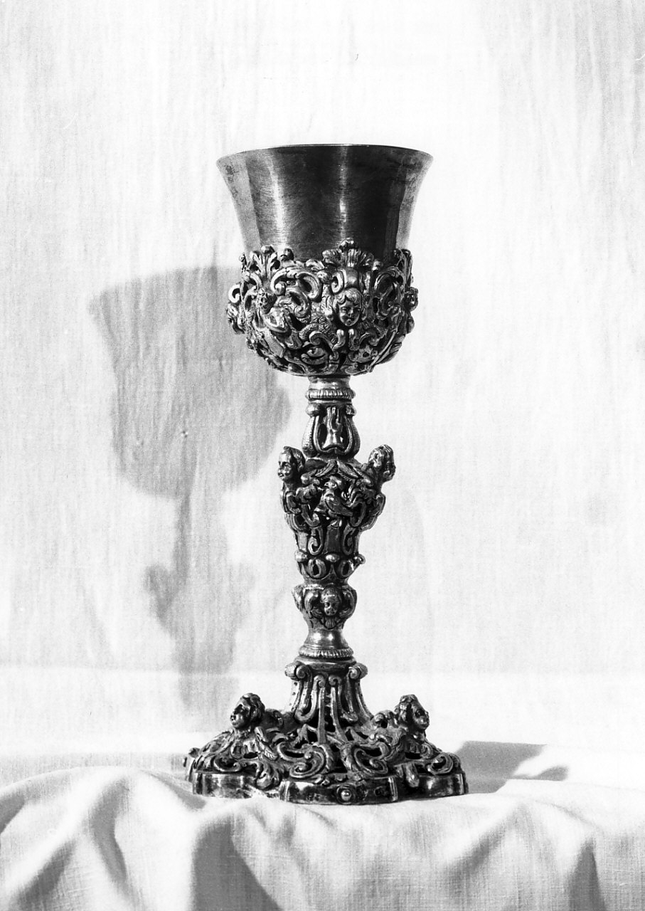 calice, opera isolata - bottega napoletana (sec. XVIII)